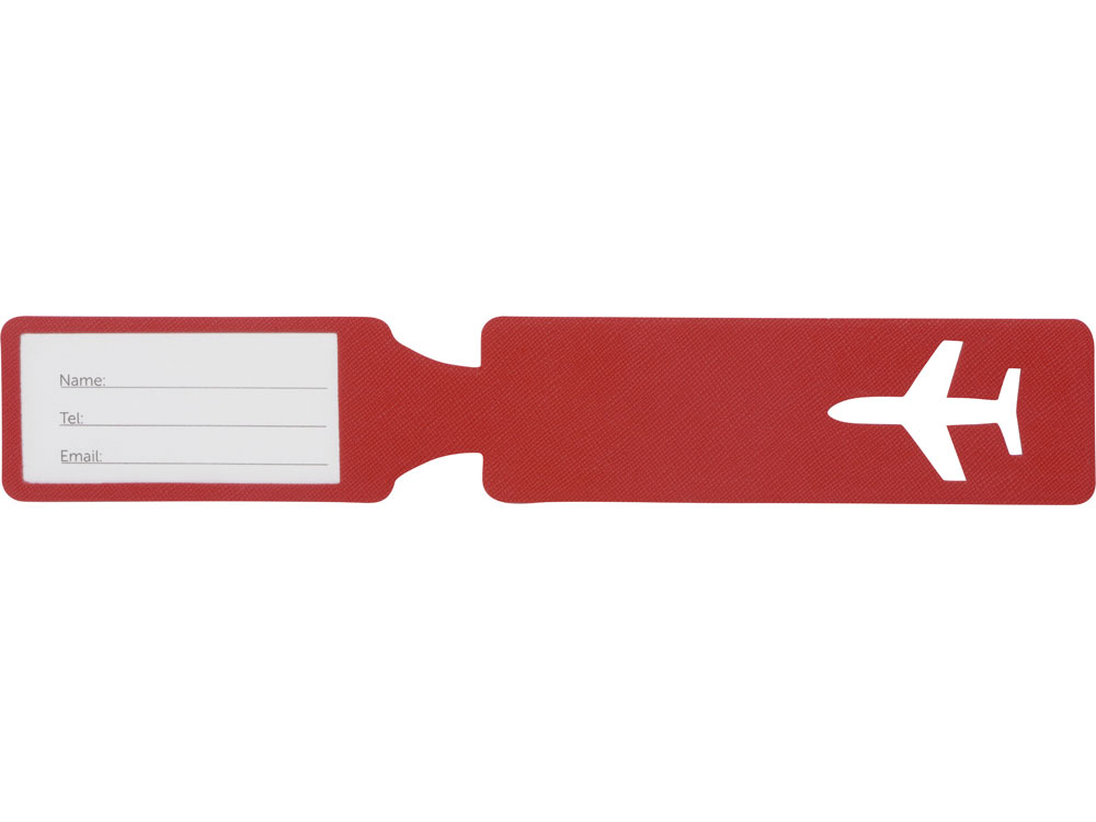 Багажная бирка Favor, красный-4