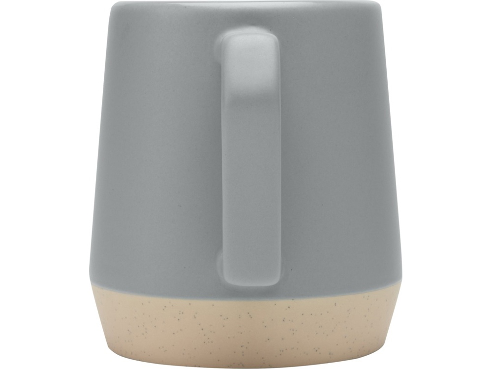 Dolce керамическая кружка объемом 300 мл с матовой отделкой, серый-2