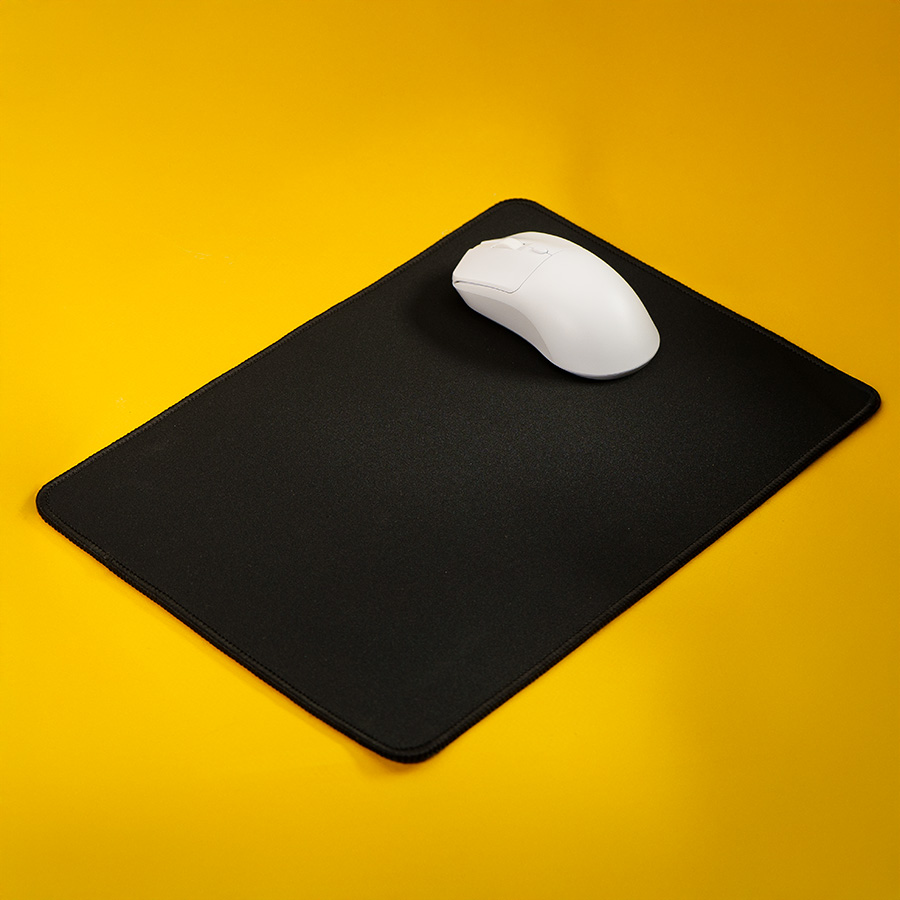 Коврик для мыши GLIDE M, 35*25*0,3см, прошитый край, черный, черный-5