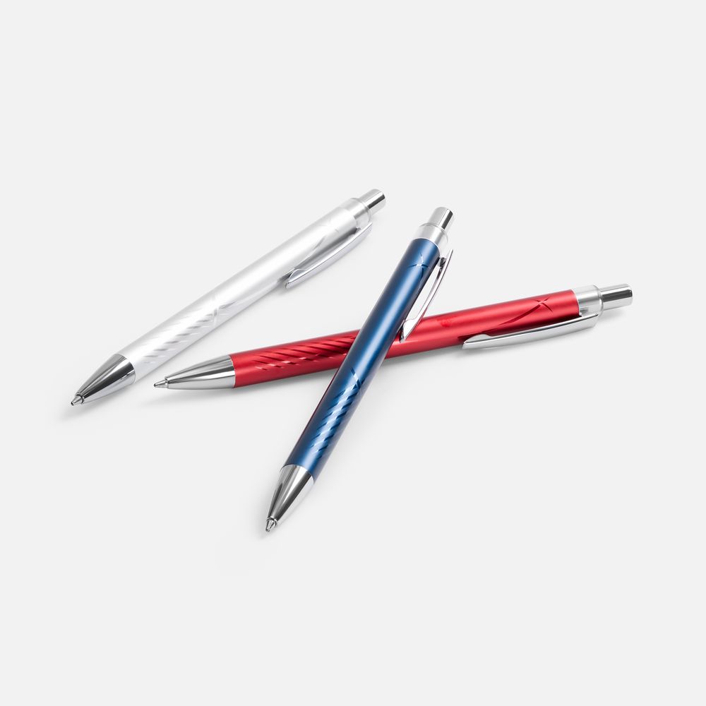 Ручка шариковая SparkLine, темно-красная-2