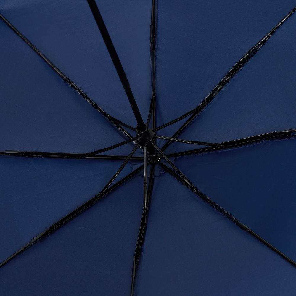 Зонт складной Basic, ver.2, темно-синий-1