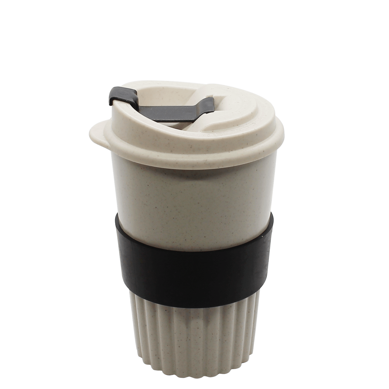 Стакан Classic Melange Green Line, 350 мл (черный)-0