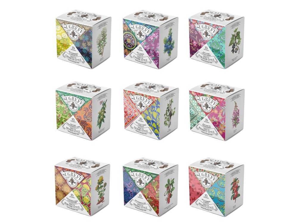 Подарочный набор c чаем Сокровища Севера в деревянной шкатулке без лого-4