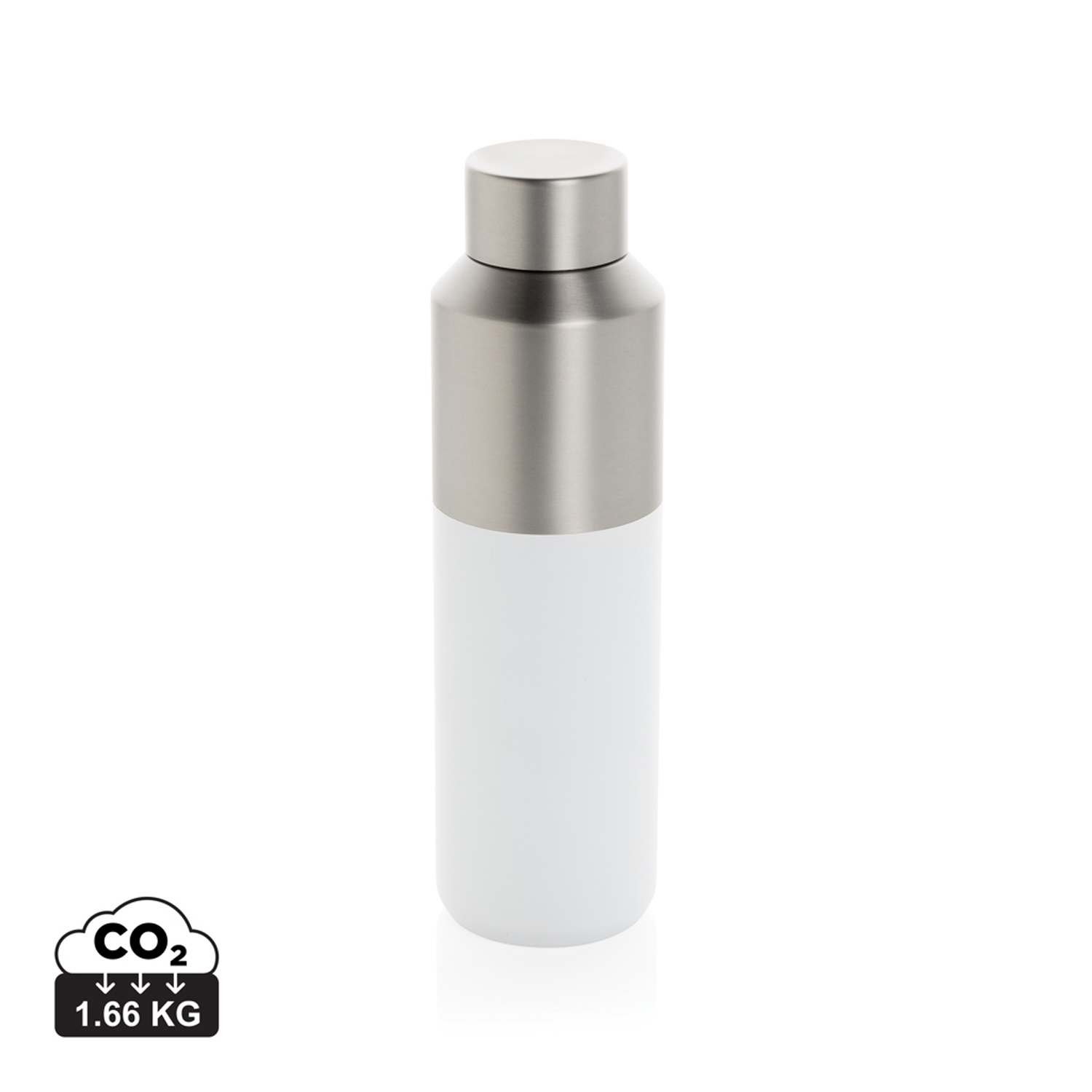 Термобутылка Fluid из переработанной нержавеющей стали RCS, 600 мл-9