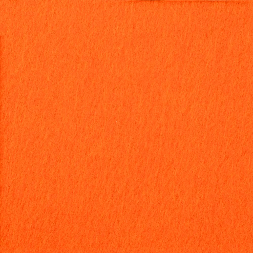Заготовка из фетра Felt M, оранжевый неон-1
