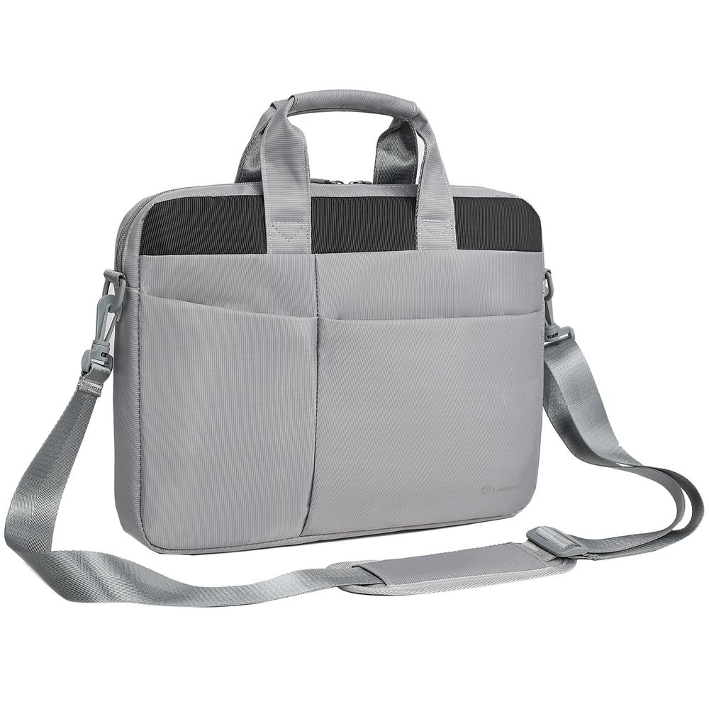 Сумка для ноутбука L244, светло-серая-0