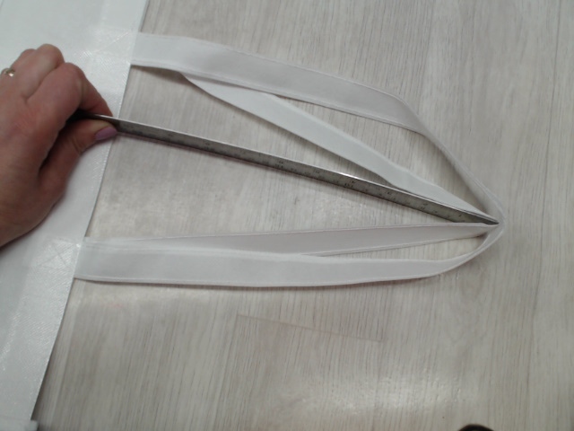 Сумка Tamy для покупок с карманом, белый-3