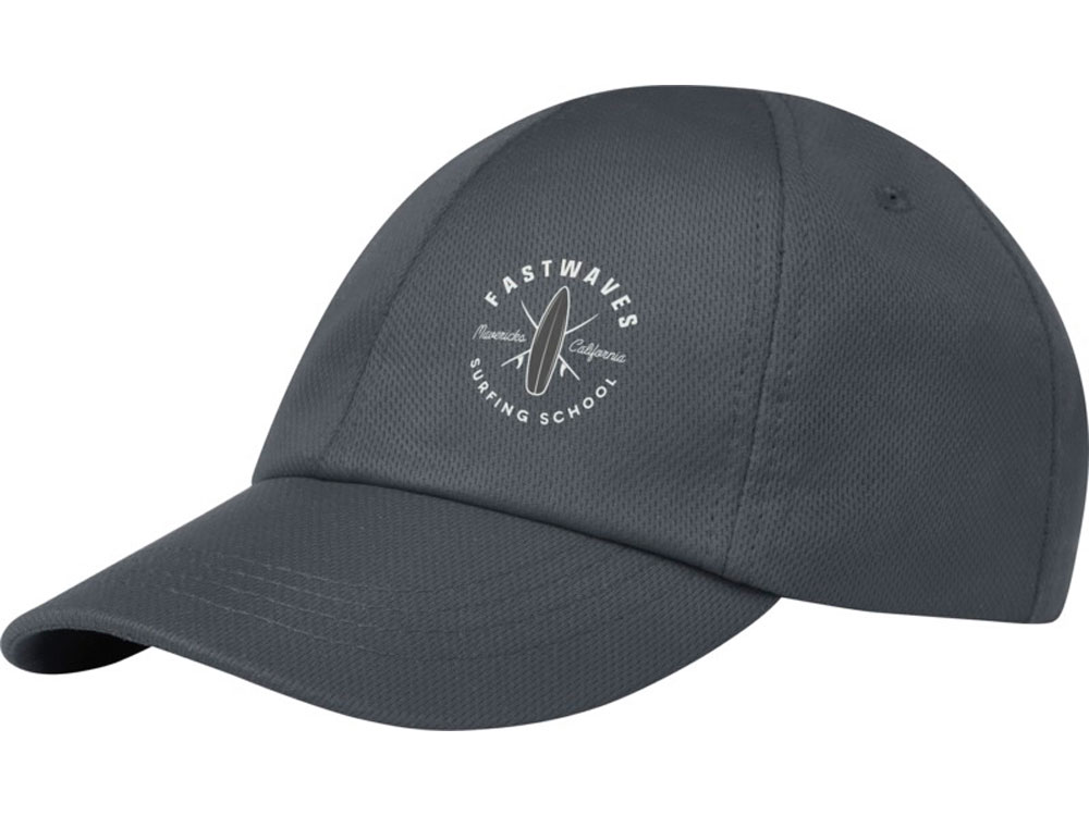 Cerus 6-панельная кепка, storm grey-3