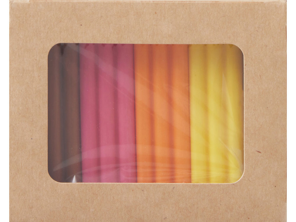 Набор Съедобный пластилин 4 кусочков (без ножа)-1