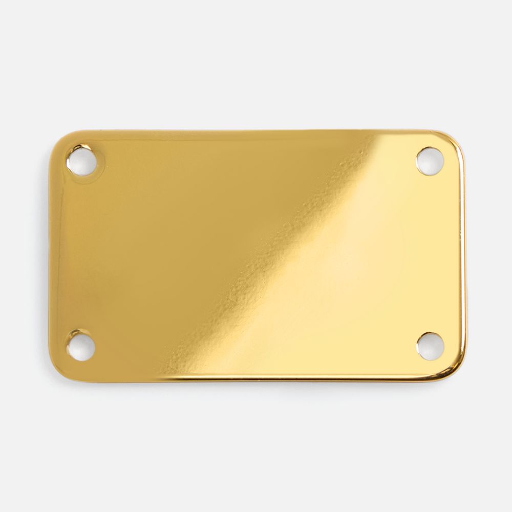 Шильдик металлический Furo, золотистый глянцевый-0