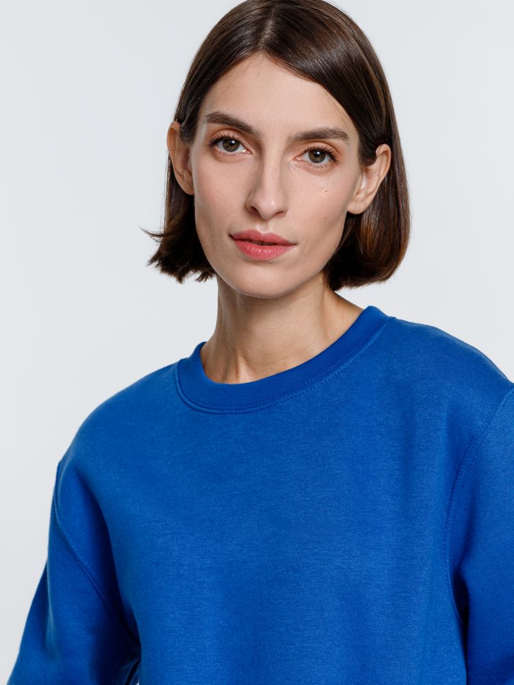 Свитшот унисекс Delta, ярко-синий-6