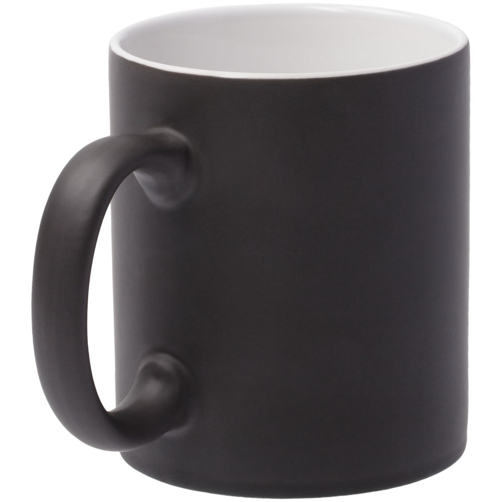Кружка Promo матовая, черная-2