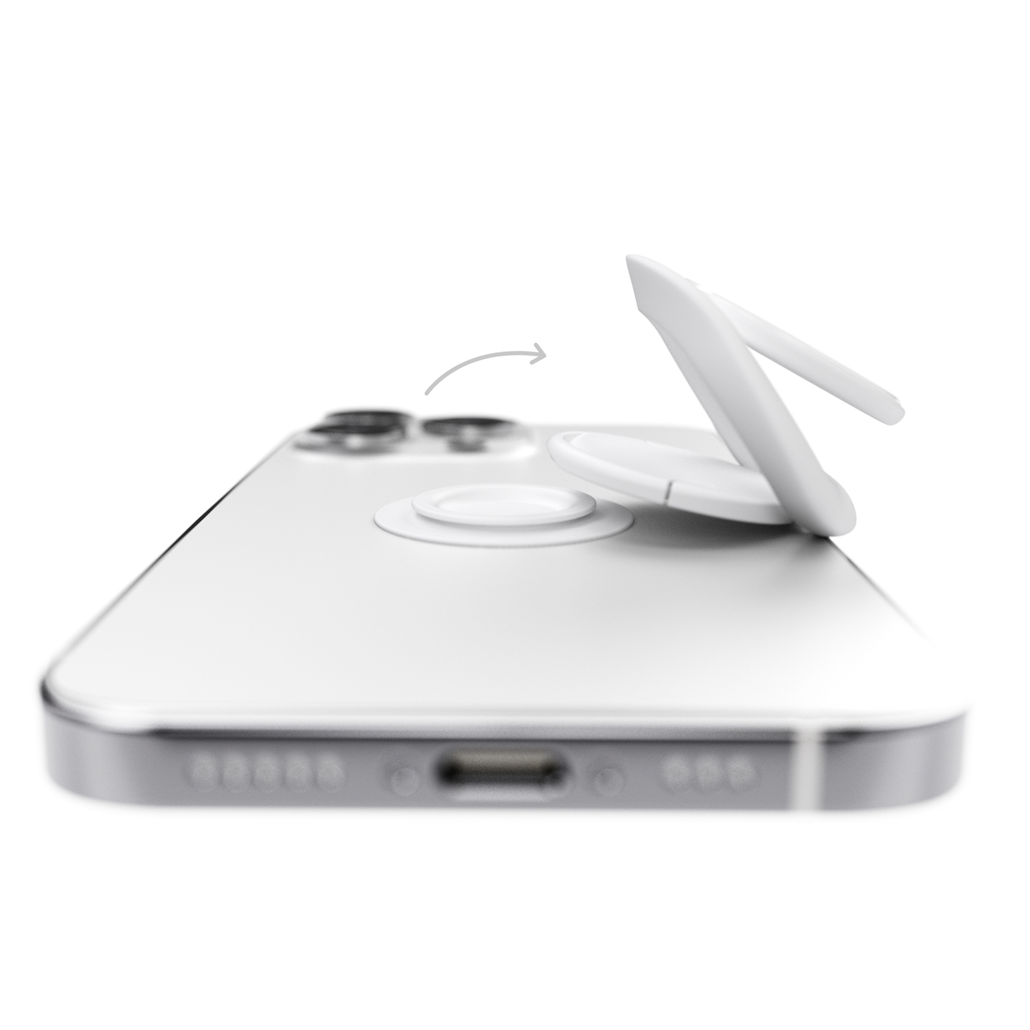 Держатель для телефона Backflip Lite, белый-1