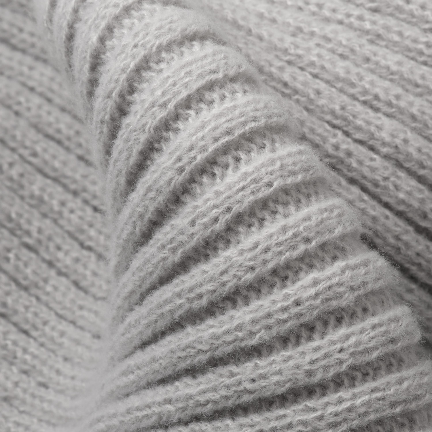 Шарф Форгес (Forges) вязаный, серый-5