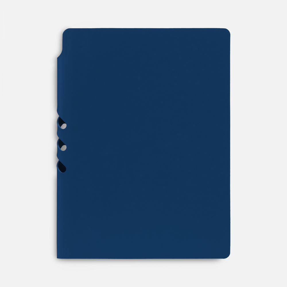 Ежедневник Flexpen Shall, недатированный, синий-1