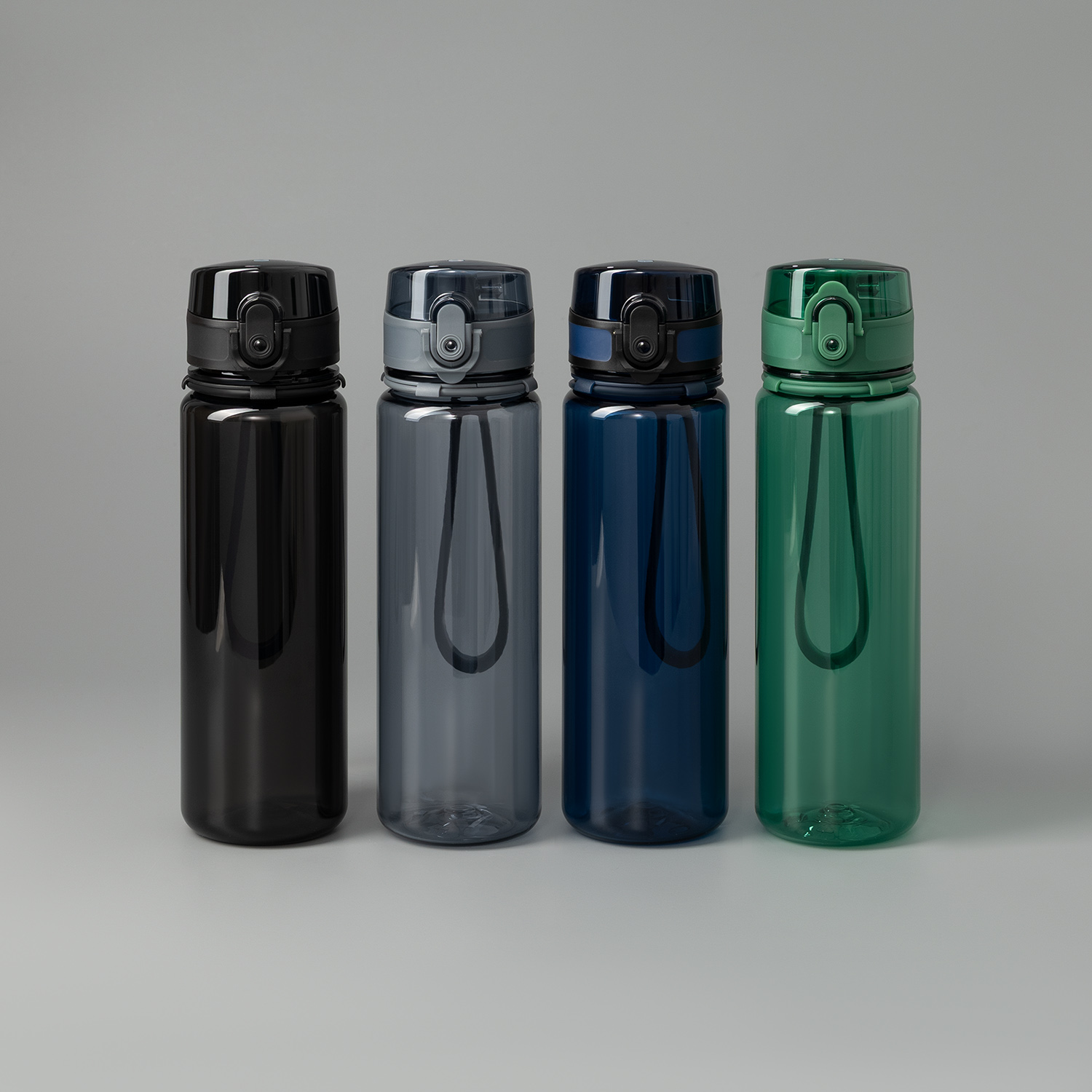 Бутылка для воды Комо (Como), черная-9