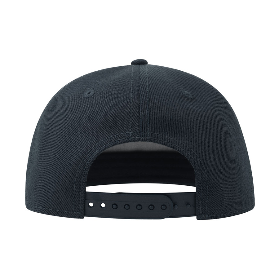 Бейсболка SNAP FIVE-S, 5 клиньев, пластиковая застежка, темно-синий-2