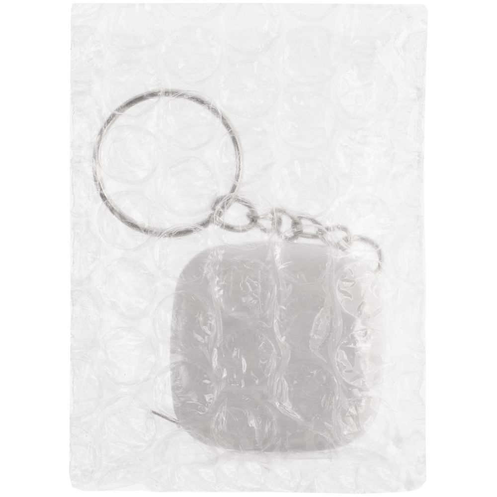 Брелок с рулеткой Metric, белый-2