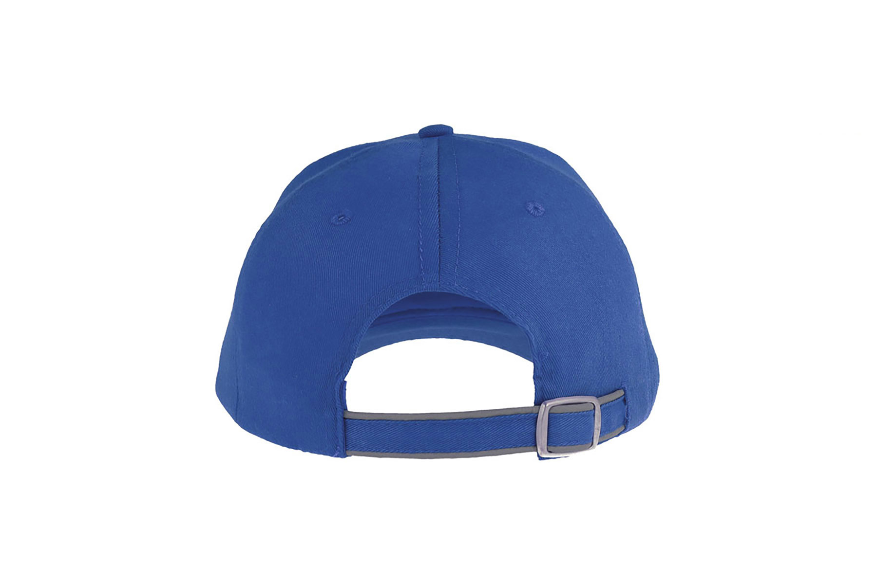 Бейсболка REFLECT со светоотражающими деталями, 6 клиньев,  металлическая застежка, синий-5