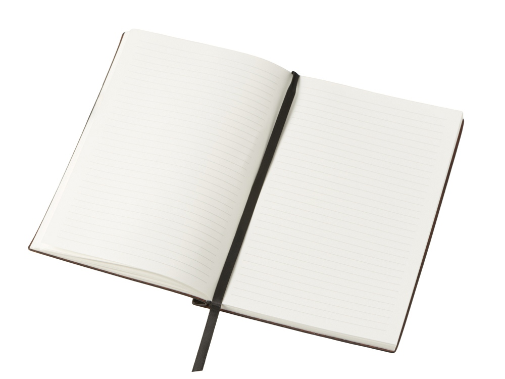 Блокнот А5 Scribe, гибкая обложка, 96 листов 80 гр/м2 , черный-4