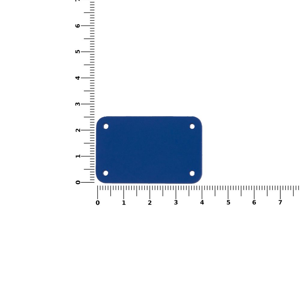 Лейбл из ПВХ Kreta, S, синий-1