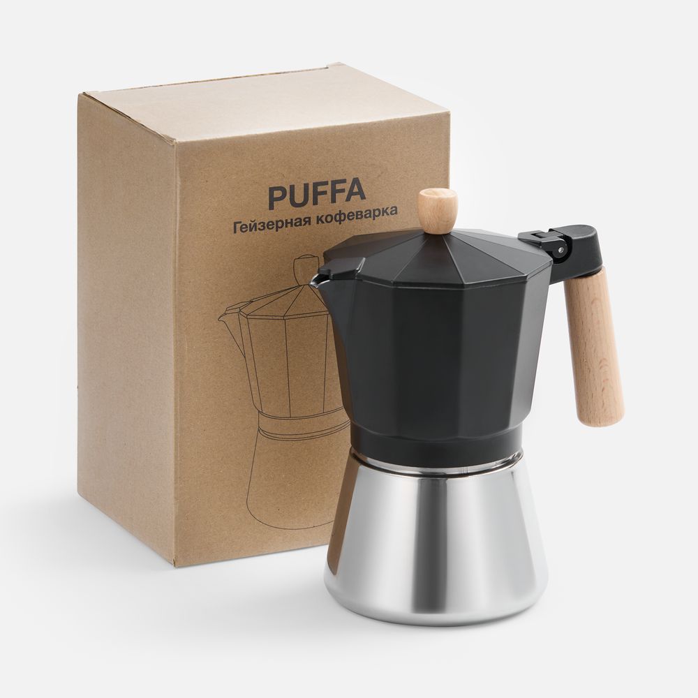 Гейзерная кофеварка Puffa-0