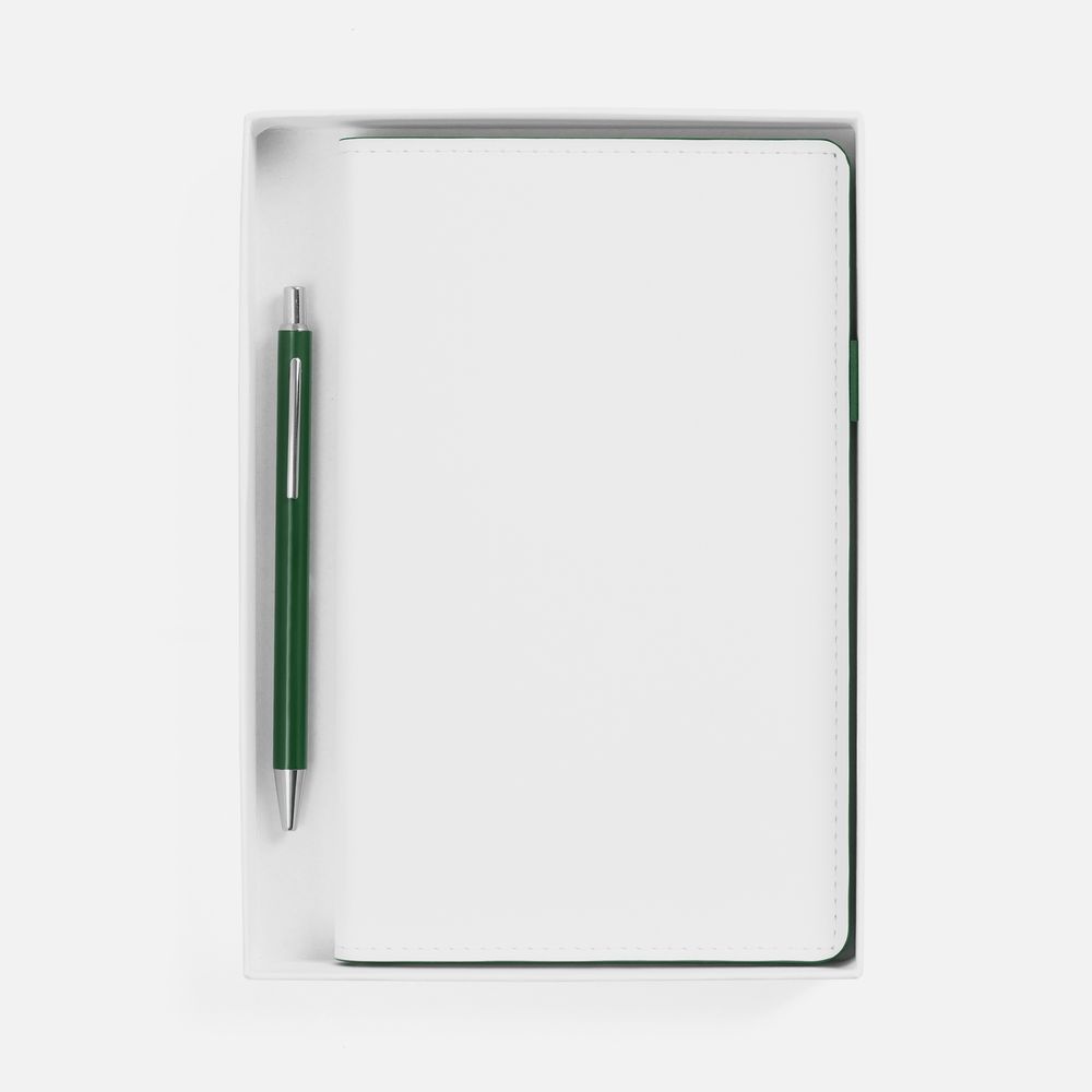 Набор White Shall, бело-зеленый-1