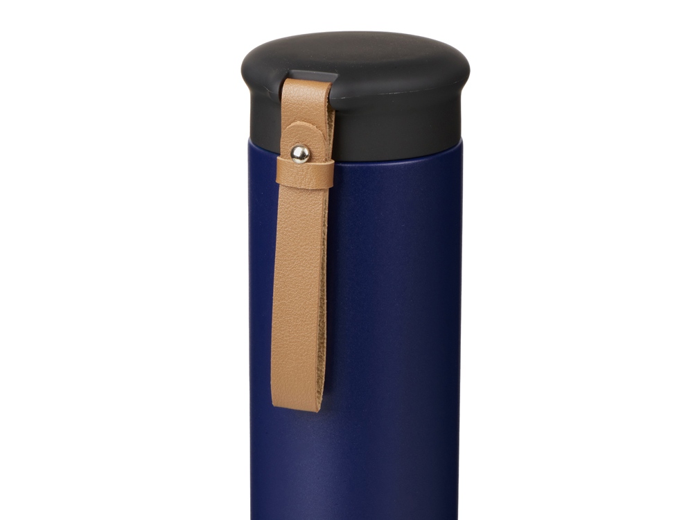 Вакуумный термос Engage, 450 мл, тубус, темно-синий-2