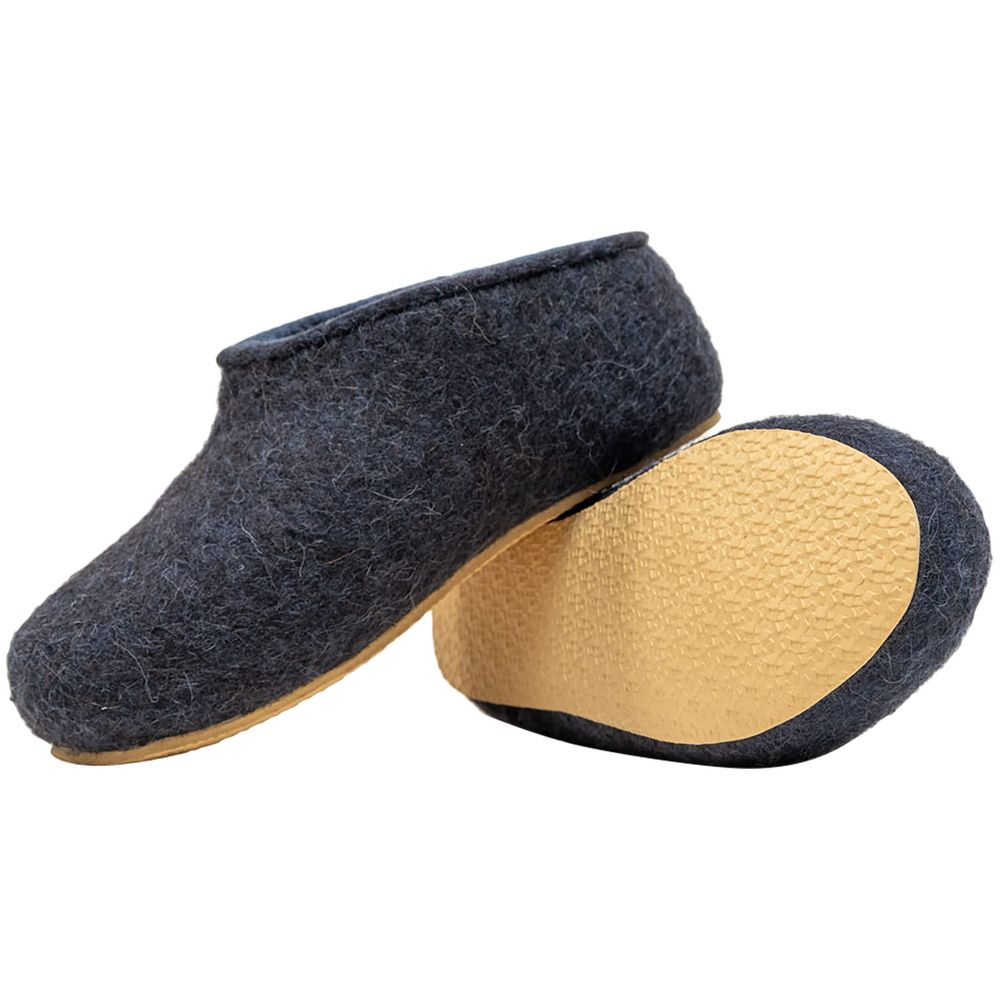 Домашние валенки Cant, темно-синие (клякса)-2