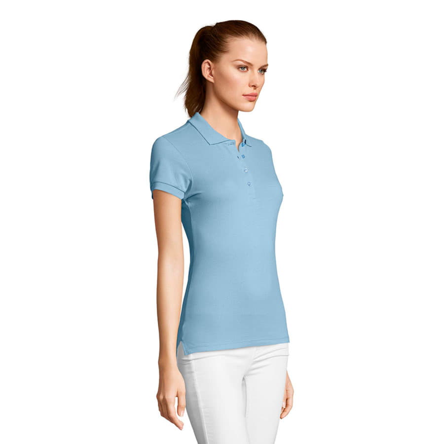 Поло женское PASSION 170, голубой-3