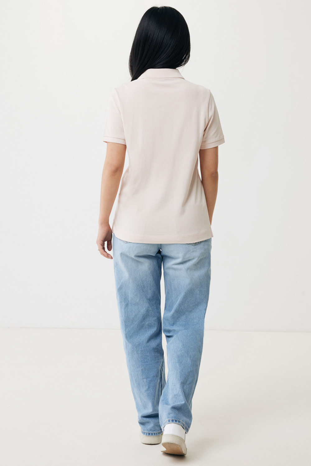 Рубашка поло Iqoniq Yosemite из переработанного хлопка-пике, унисекс, 220 г/м²-9