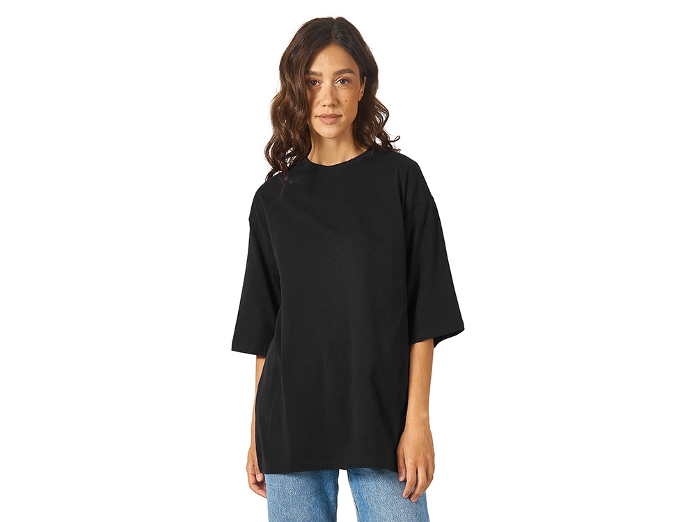 Футболка Berlin к/р оверсайз, 100% хлопок, 180гр, черный-2