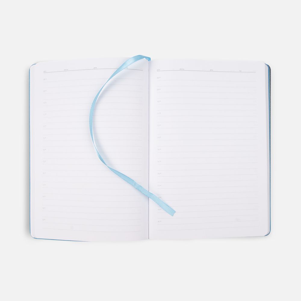 Ежедневник Tact, недатированный, голубой-3