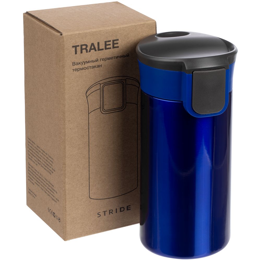 Термостакан Tralee, синий-2