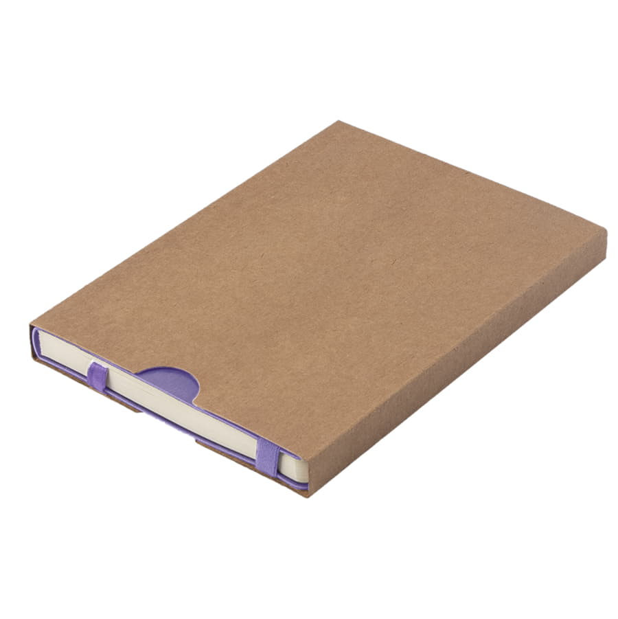 Ежедневник недатированный Boomer, А5,  сиреневый, кремовый блок в линейку, без обреза, сиреневый-7