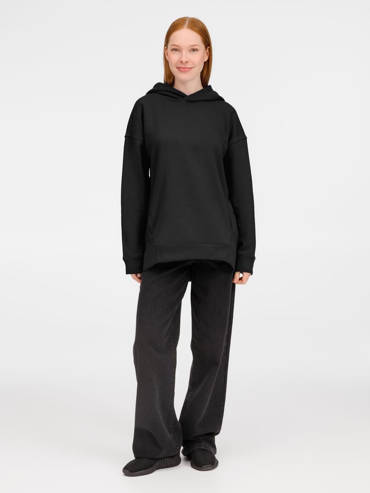 Худи оверсайз унисекс Tolla, черное-8