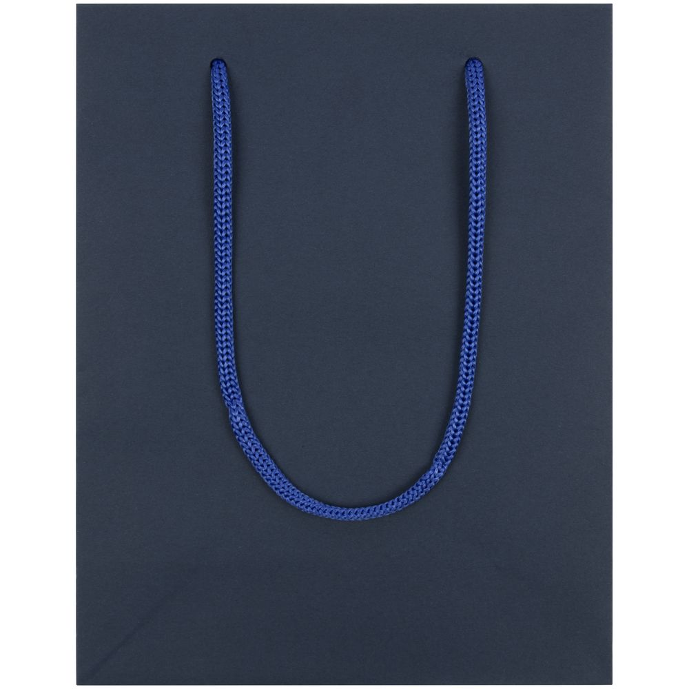 Пакет бумажный Vid S, синий-1