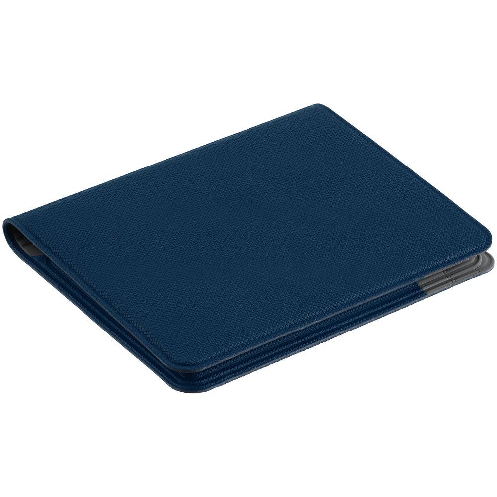 Картхолдер с отделением для купюр Dual, синий-2