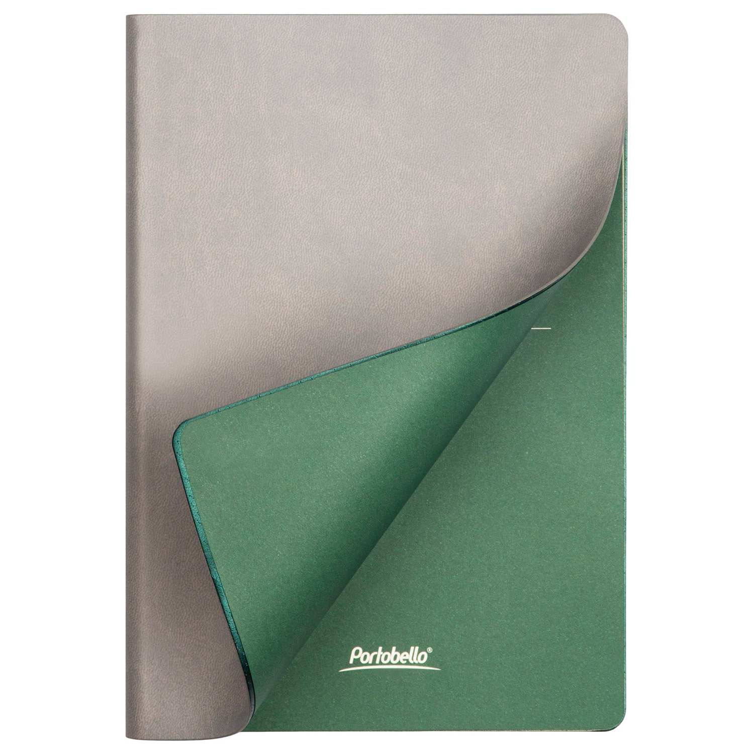 Ежедневник Latte NEW недатированный, серый/зеленый-1