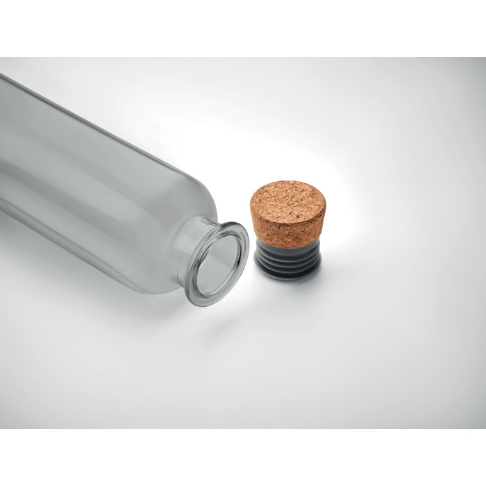 Бутылка 500 мл, прозрачно-серый-1