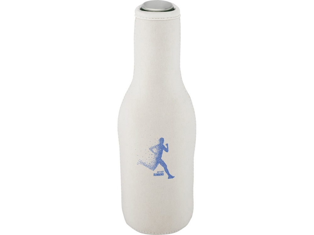 Fris Рукав-держатель для бутылок из переработанного неопрена , белый-7