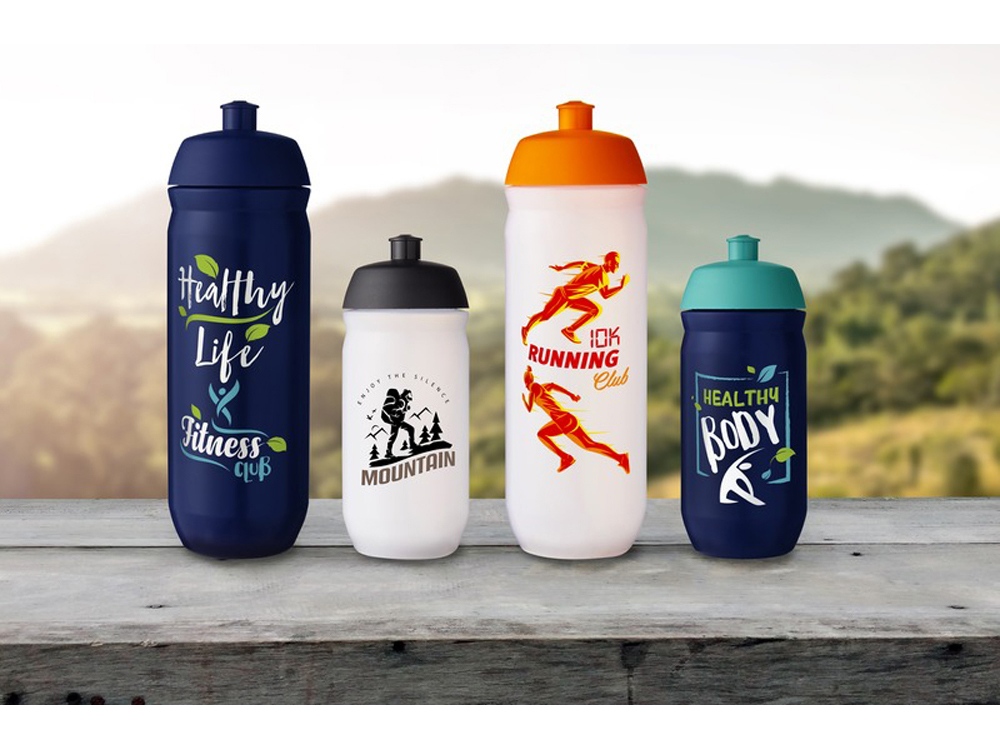 Спортивная бутылка HydroFlex™ объемом 750 мл, синий-3