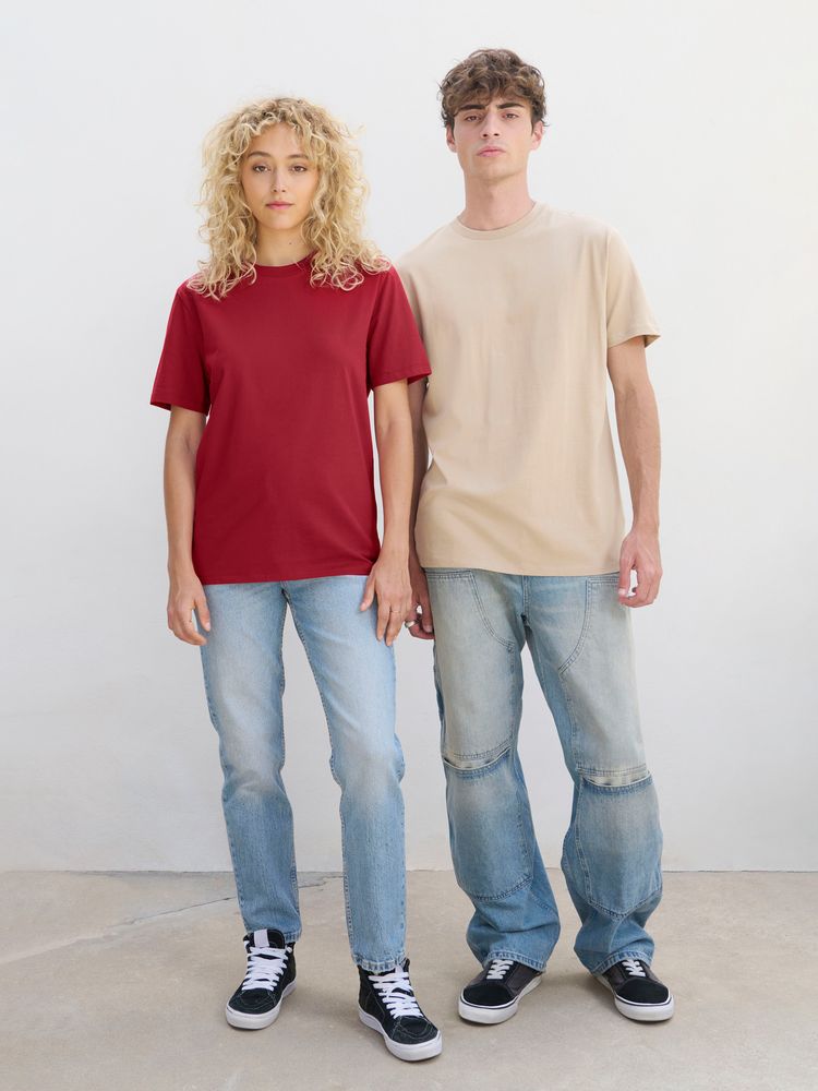 Футболка унисекс Legend, розовая (лососевая)-6