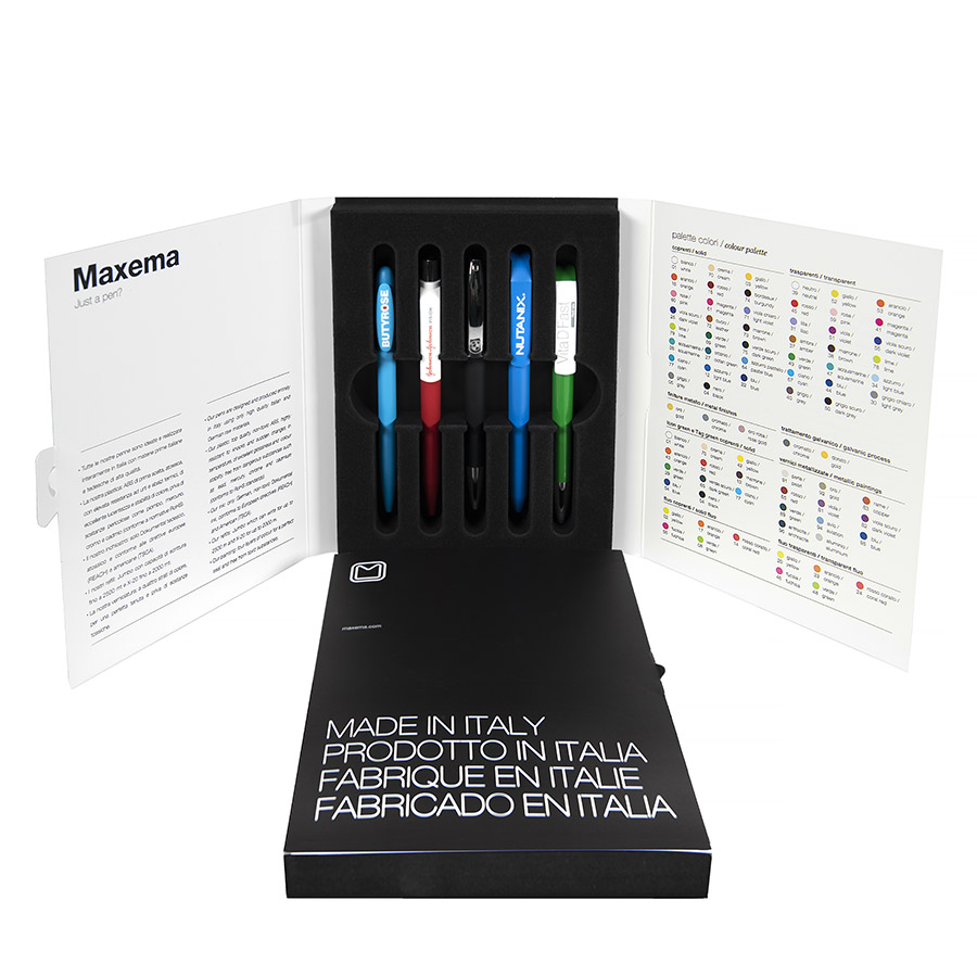 Папка для образцов ручек Maxema mini 2, белый-0