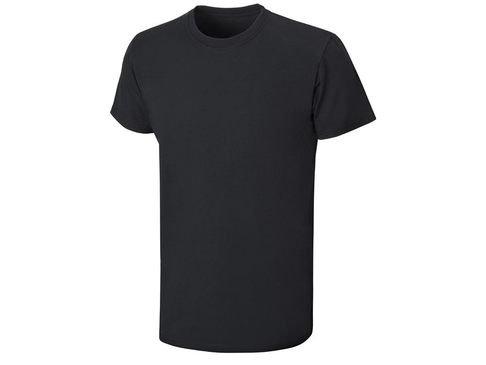 Футболка HD Fit короткий рукав с эластаном, темно-серый-4