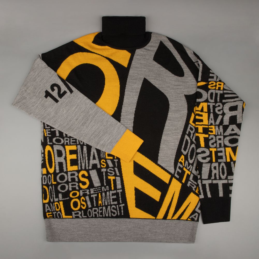 Свитер оверсайз на заказ Tricksy Net, полушерсть-1