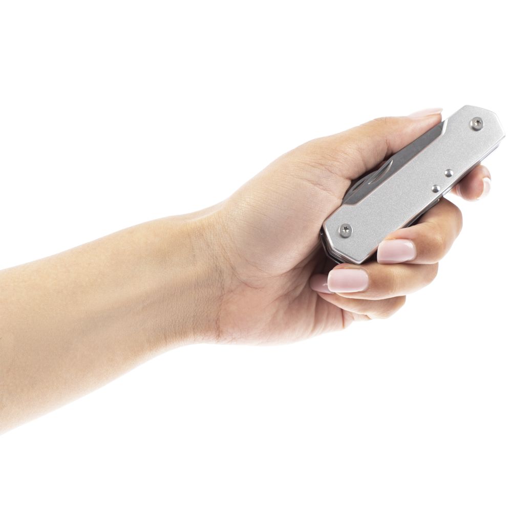 Туристический нож Liten Halp, серебристый-3