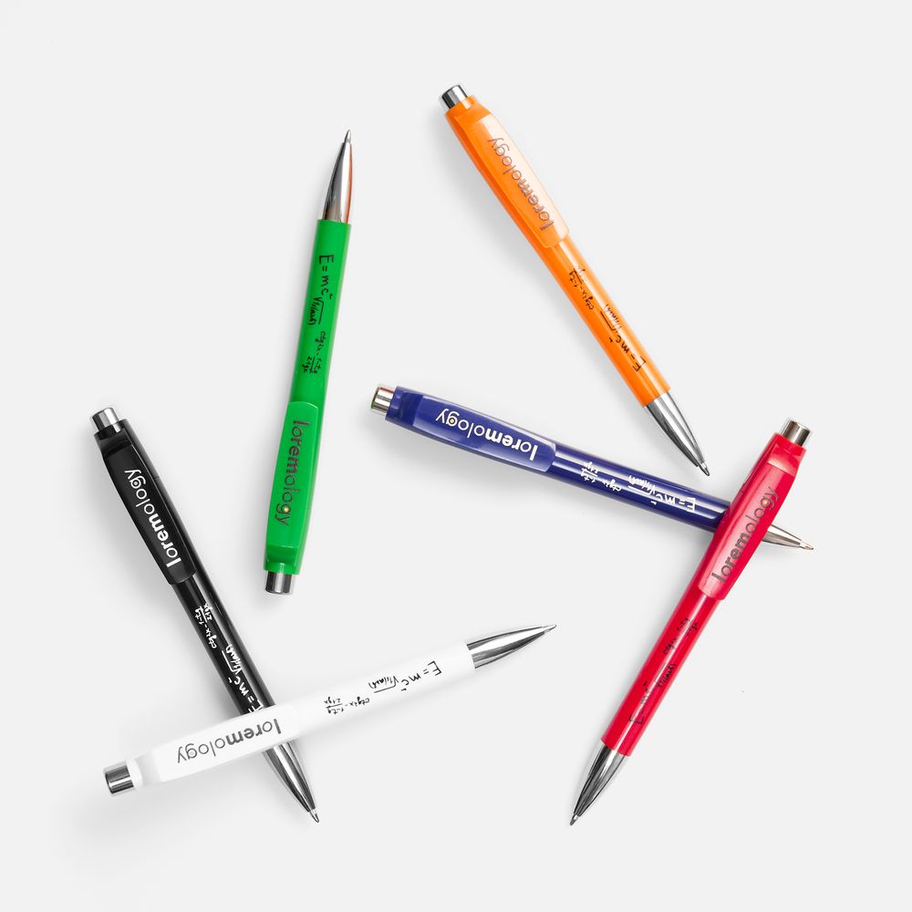 Ручка шариковая Klippa, красная-3