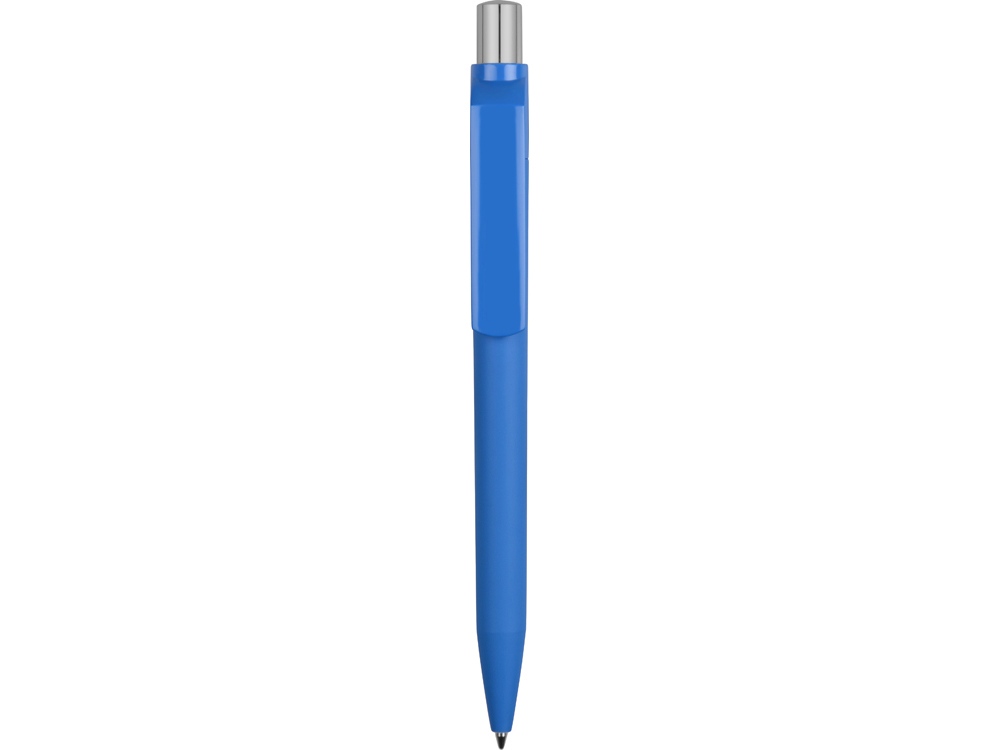 Ручка шариковая UMA ON TOP SI GUM soft-touch, синий-1