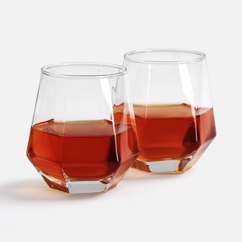 Набор из двух бокалов Diamond Cut-1